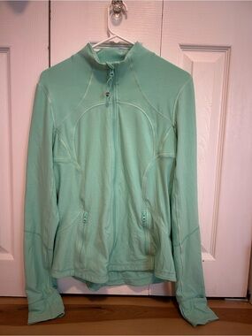 Lululemon Women's Mint Zip-Front Active Jacket